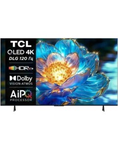 Телевизор QLED TCL 75 75T7B черный 4K Ultra HD 60Hz DVB-T DVB-T2 DVB-C DVB-S DVB-S2 USB WiFi Smart TV (RUS) Tcl