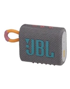 Портативная акустика JBL GO 3, 4.2 Вт, Bluetooth, серый (JBLGO3GRY) Jbl