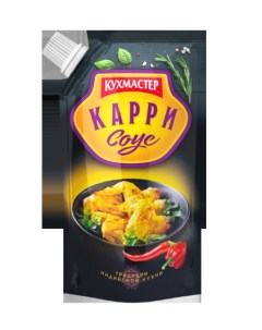 Соус Карри 260 г Кухмастер