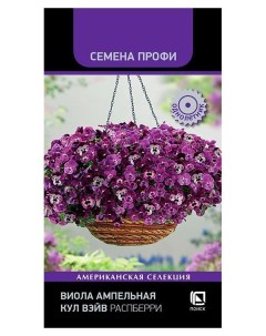 Семена Виола Кул вейв Распберри Поиск 5 шт Агрофирма поиск