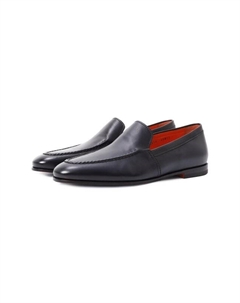 Кожаные лоферы Santoni