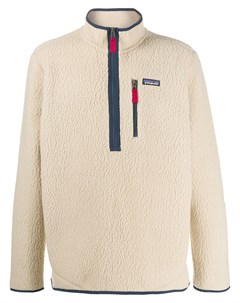 Patagonia пуловер из шерпы s нейтральные цвета Patagonia