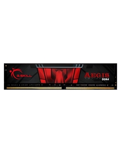 Модуль памяти DDR4 8GB F4-3200C16S-8GIS Aegis PC4-25600 3200MHz CL16 XMP радиатор 1.35V G.skill