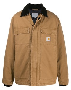 Carhartt wip ветровка узкого кроя s коричневый Carhartt wip