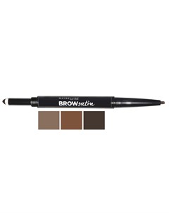 Карандаш для бровей Brow Satin 02 коричневый Maybelline