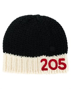 Calvin klein 205w39nyc вязаная шапка с логотипом один размер черный Calvin klein 205w39nyc