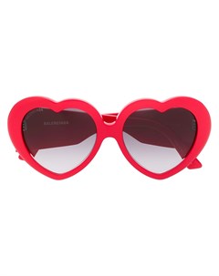 Balenciaga eyewear солнцезащитные очки susi в форме сердца один размер красный Balenciaga eyewear