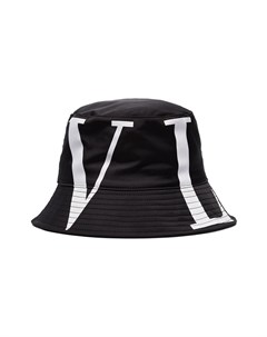 Valentino панама valentino garavani с логотипом vltn 57 черный Valentino