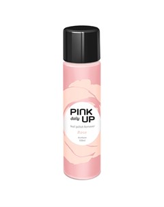 Жидкость для снятия лака DAILY с ацетоном Роза 150 мл Pink up