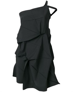 132 5 issey miyake платье с драпировкой 3 черный 132 5. issey miyake