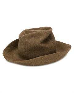 Horisaki design handel шляпа федора один размер коричневый Horisaki design & handel