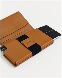 Кошелек для карт с RFID parliament smart cardholder wallet Roma Cognac коньячного цвета Ekster