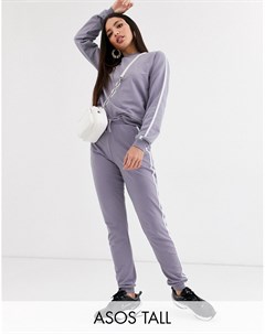 Спортивный костюм со свитшотом и джоггерами ASOS DESIGN Tall Asos tall