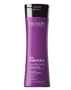 Шампунь очищающий с кератином FABULOUS 250 мл Revlon professional