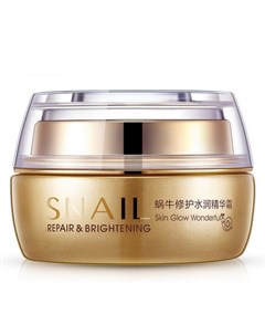 Крем увлажняющий с муцином улитки для лица Snail Repair Brightening 50 г Bioaqua