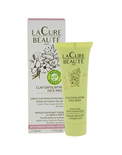 Маска для лица глиняная отшелушивающая 50 мл La cure beaute