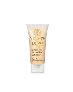 Гель Маска Golden Line Face Radiance GelMask с Золотом для Всех Типов Кожи 50 мл Yellow rose