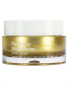 Крем Solution Snail Cream с Муцином Улитки 50 мл Farmstay