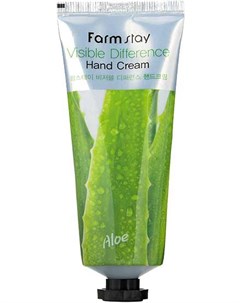 Крем с экстрактом алоэ для рук Visible Difference Hand Cream AD 100 г Farmstay