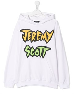 Толстовка с капюшоном и логотипом Jeremy scott junior