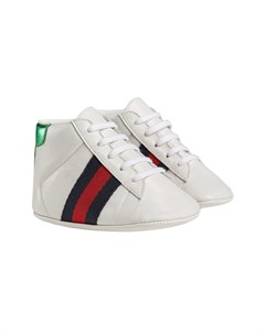 Пинетки с полоской Web Gucci kids