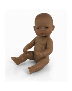 Кукла Baby Doll latinoamerican boy Polybag 32 см Miniland
