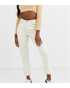 Светло бежевые прямые джинсы Missguided tall