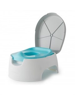 Детский горшок 2 в 1 Step Up Potty белый и голубой Summer infant