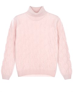 Розовый свитер из кашемира детский Arc-en-ciel