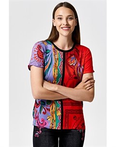 Футболка из вискозы Desigual