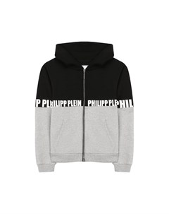 Хлопковый кардиган с капюшоном Philipp plein