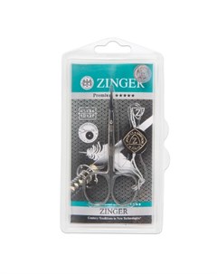 Ножницы маникюрные Salon BS 307 S загнутые узкие Zinger