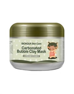 Очищающая маска Carbonated Bubble Clay 100 г Bioaqua