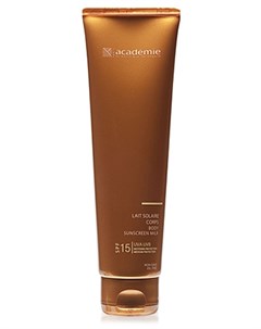 Молочко солнцезащитное для тела SPF 15 BRONZECRAN 150 мл Academie