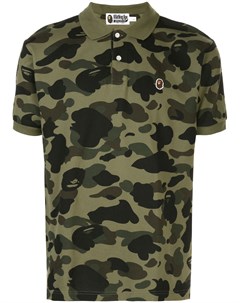 Футболка с камуфляжным узором Bape