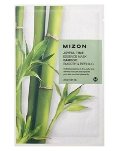 Маска Joyful Time Essence Mask Bamboo Тканевая для Лица с Экстрактом Бамбука 23г Mizon