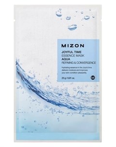 Маска Joyful Time Essence Mask Aqua Тканевая для Лица с Морской Водой 23г Mizon