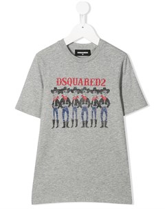 Футболка с принтом Dsquared2 kids