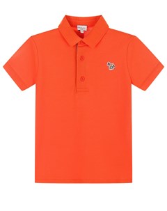 Оранжевая футболка поло Paul smith