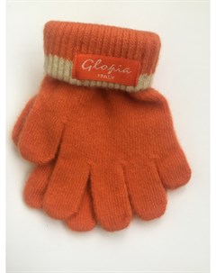 Перчатки зимние морковного цвета Glopia