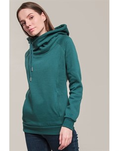 Толстовка Ladies Raglan High Neck Hoody Charcoal XS Urban classics