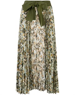 Плиссированная юбка Blanche с цветочным принтом Silvia tcherassi