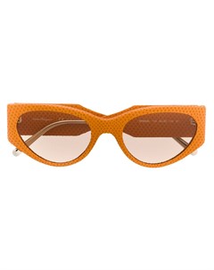 Солнцезащитные очки в фактурной оправе Salvatore ferragamo