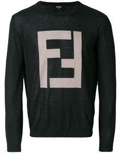 Пуловер с логотипом Fendi