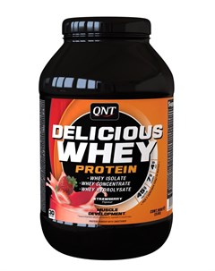 Добавка биологически активная к пище Делишес вей протеин клубника Delicious Whey Protein Powder Stra Qnt