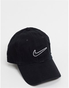 Черная кепка с логотипом Nike