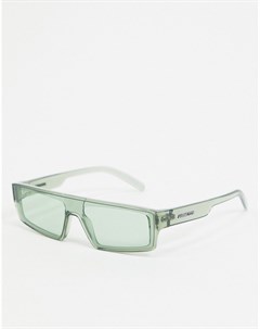 Зеленые солнцезащитные очки в квадратной оправе x Post Malone Arnette