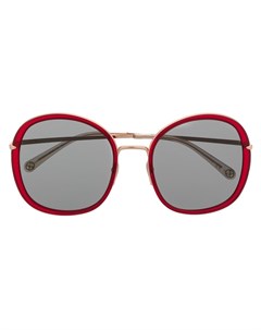 Солнцезащитные очки в круглой оправе Pomellato eyewear