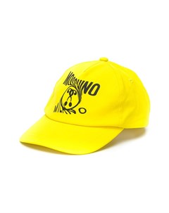 Кепка с логотипом и принтом Moschino kids