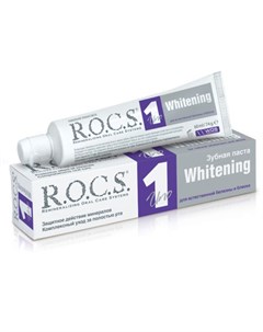 Рокс UNO Whitening Зубная паста Отбеливание 74 гр R.o.c.s.